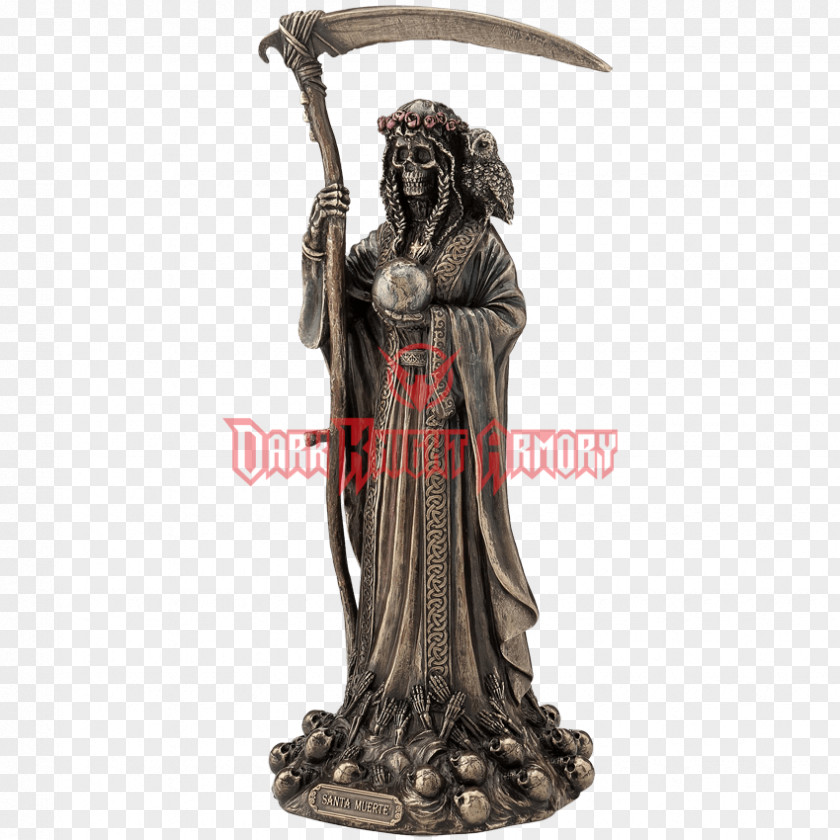 Santa Muerte Death Statue Sculpture Figurine PNG