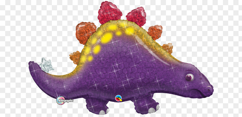 Balloon Stegosaurus Tyrannosaurus Dinosaur Roar! PNG