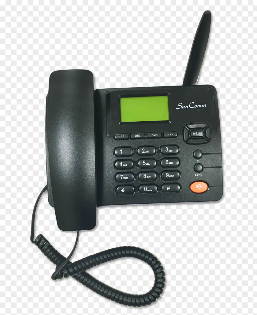 Design AT&T Trimline 210M Communication Telephone Caller ID PNG