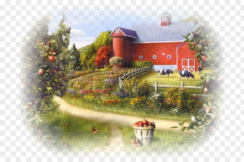 Farm The Basket Of Apples Jigsaw Puzzles Art Museum Painting PNG