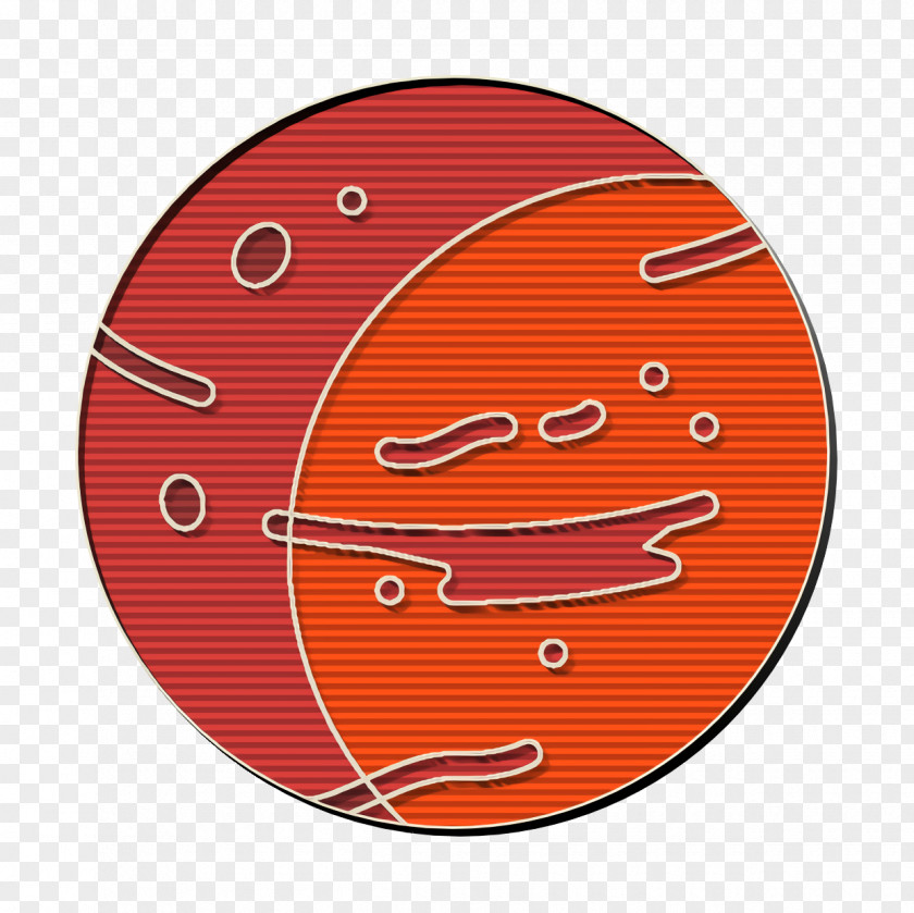 Mars Icon Planet Space Elements PNG