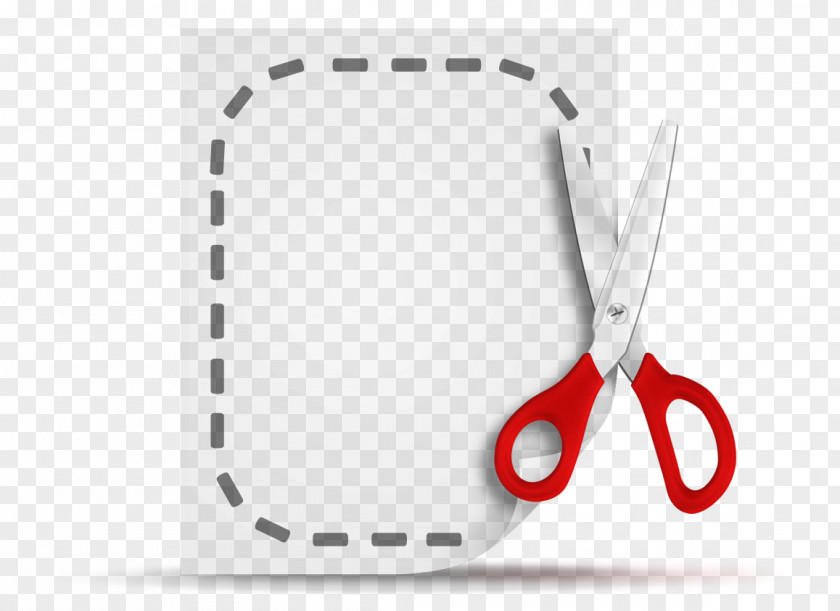 Scissor Portable Document Format Coupon PNG