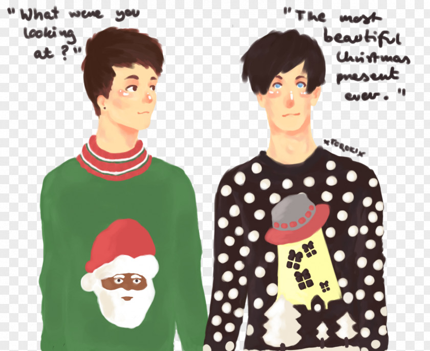 T-shirt Dan And Phil Fan Art DeviantArt PNG