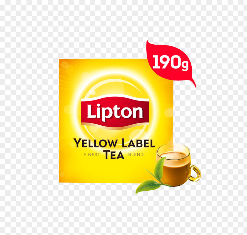 Tea Black Lipton Brand Unilever PNG