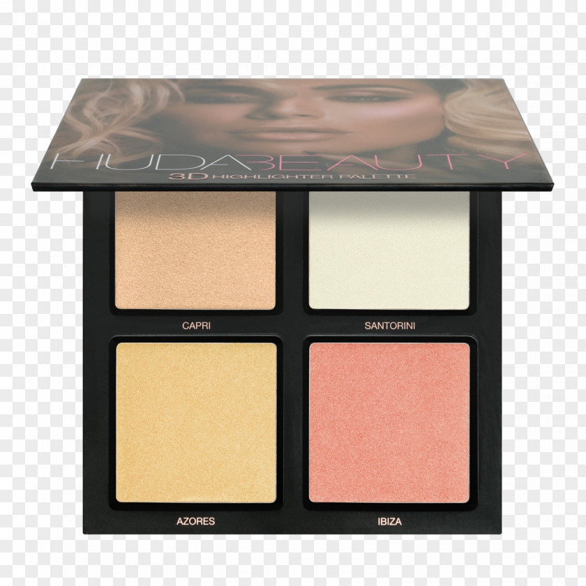 Eye Shadow Box Highlighter Huda Beauty Desert Dusk Eyeshadow Palette Cosmetics Color PNG