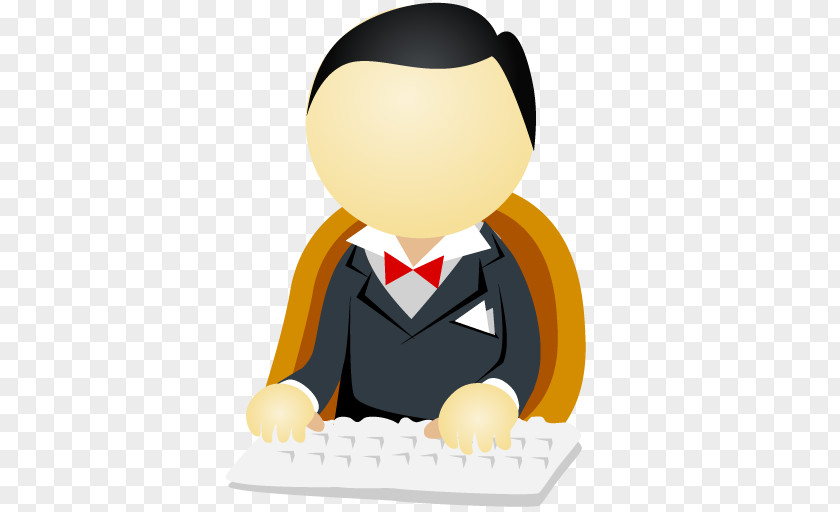 Office Man ICO Icon PNG