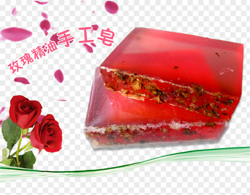 Rose Essential Oil Soap U624bu5de5u7682 PNG