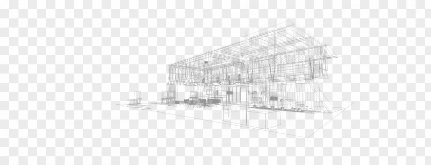 Square Creative Architecture Line Art PNG