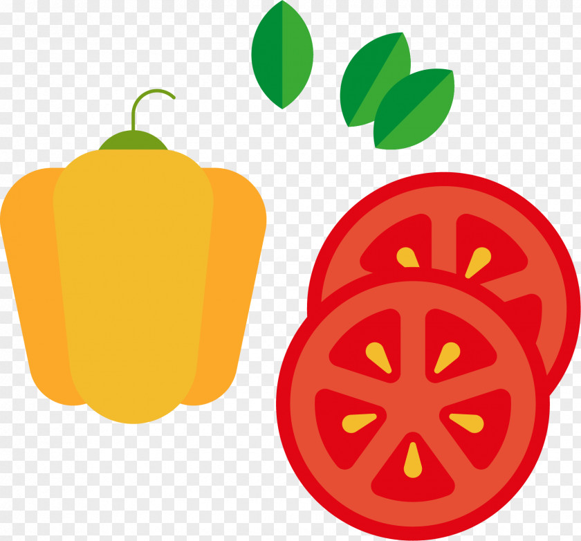 Tomatoes, Pumpkin Leaves Calabaza Vegetarian Cuisine Jack-o-lantern Tomato PNG