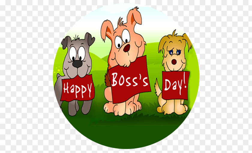 Christmas Boss's Day Cartoon Ornament PNG