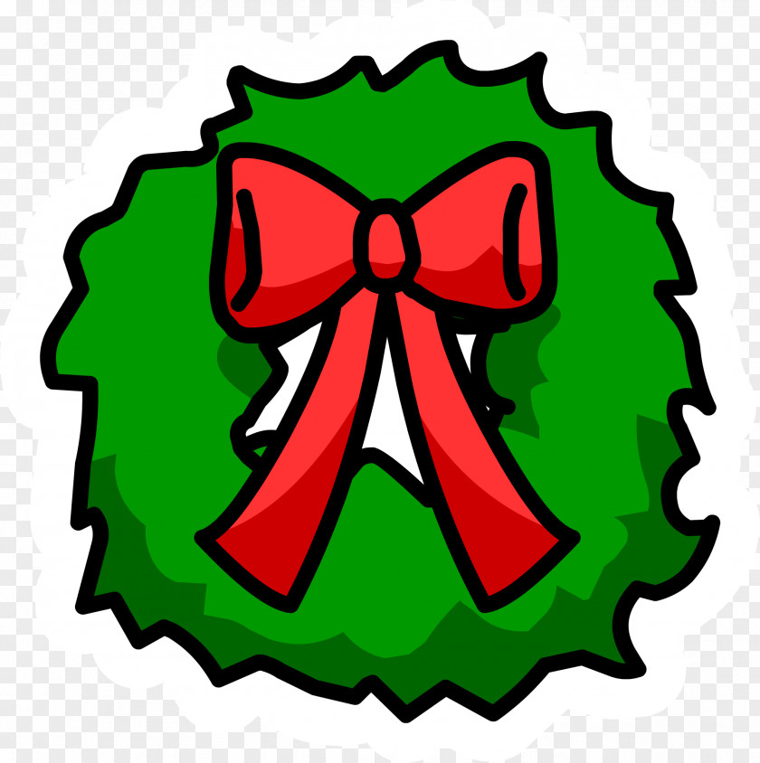 Corona Club Penguin Island Wreath Christmas PNG