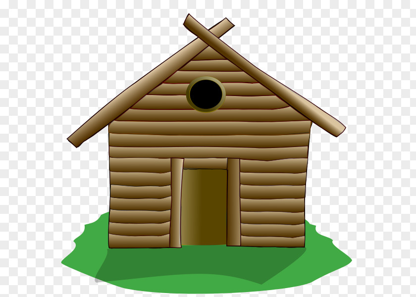 Cottage House Log Cabin Clip Art PNG