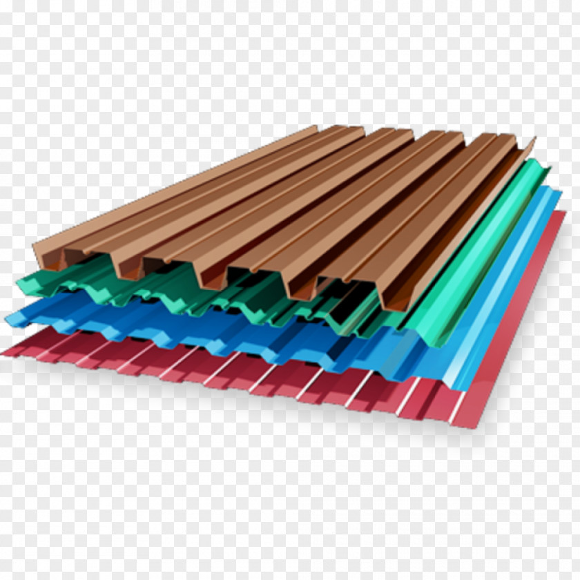Decking Corrugated Galvanised Iron Dachdeckung Construction Roof Tiles Building Materials PNG