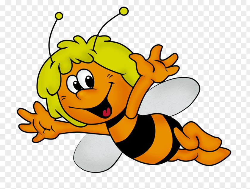 Maya The Bee Cartoon Clip Art PNG