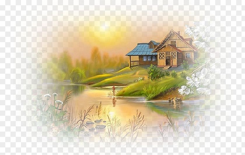 Painting World-famous Paintings Drawing Landscape Art PNG