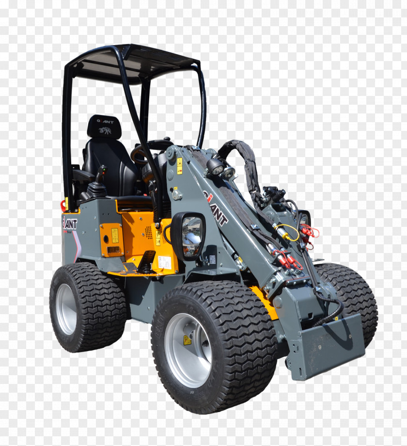 Skid Steer Skid-steer Loader Machine Forklift Wheel PNG