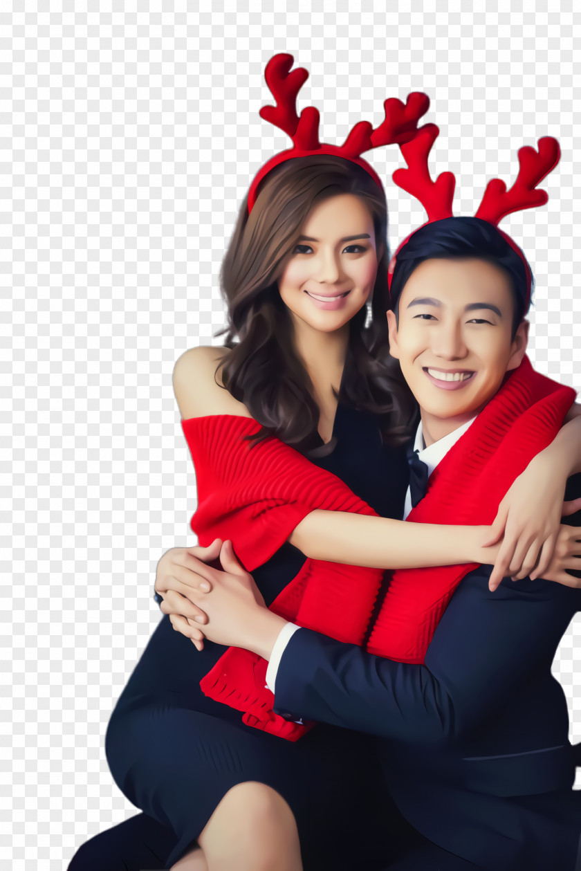 Smile Holiday Love Couple Heart PNG