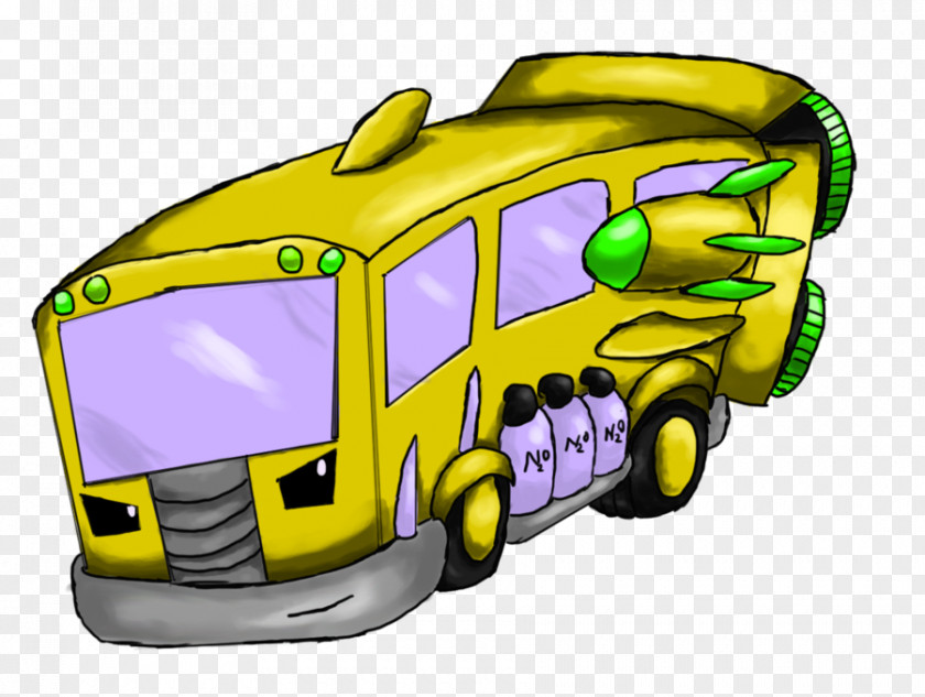 Punishment School Bus Overload Compact Car Automotive Design PNG