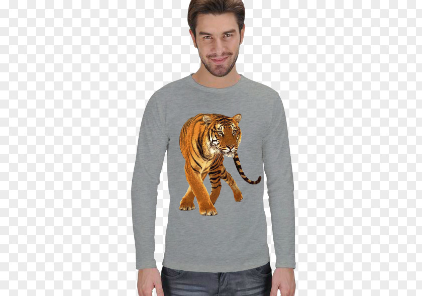 T-shirt Long-sleeved Tiger IPhone 6 PNG