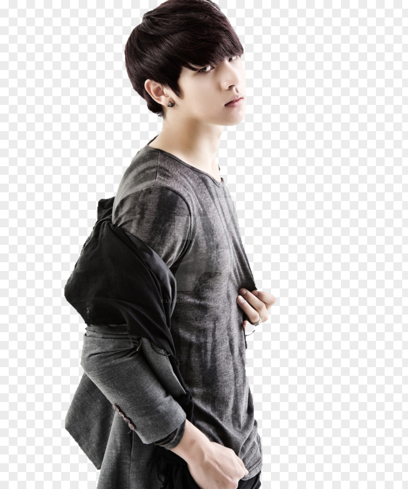 Black Hair Hoya C-Clown K-pop Pierrot Boy Band PNG