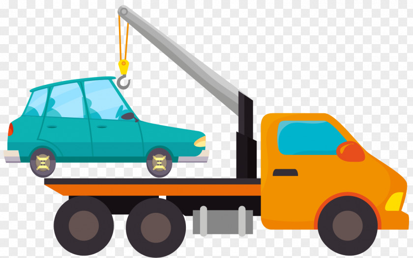 Car Commercial Vehicle Towing Tow Truck PNG