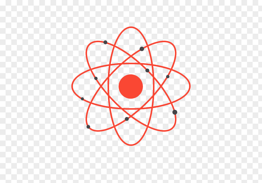 Diseño Atom Electron PNG