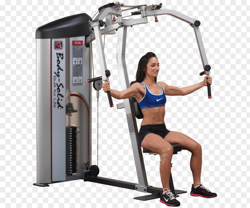 Fly Machine Rear Delt Raise Exercise Equipment PNG