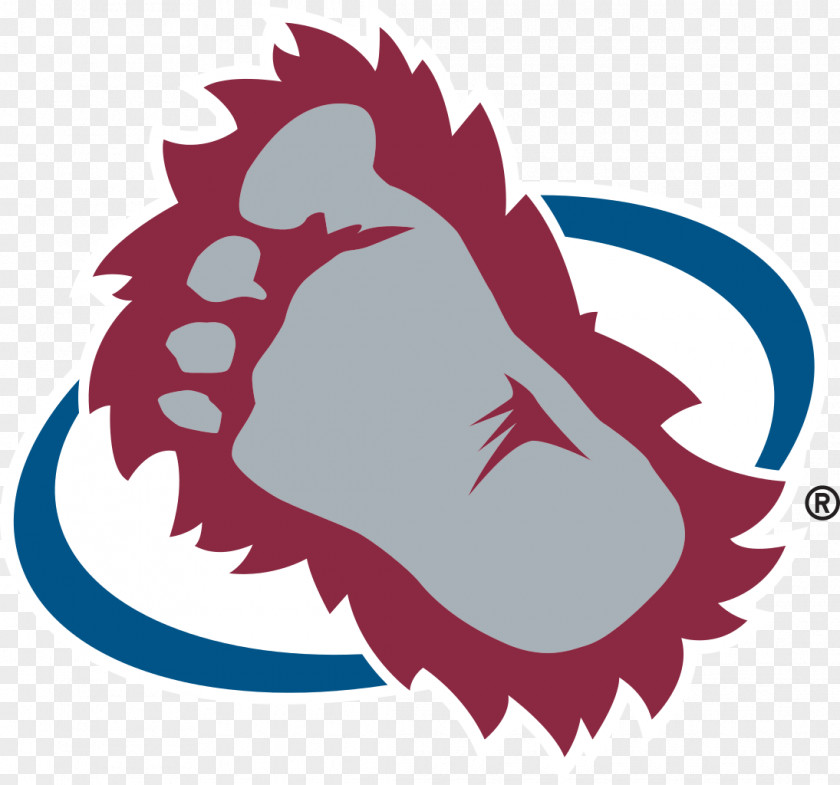 Foot Print Colorado Avalanche National Hockey League Quebec Nordiques Ice World Association PNG
