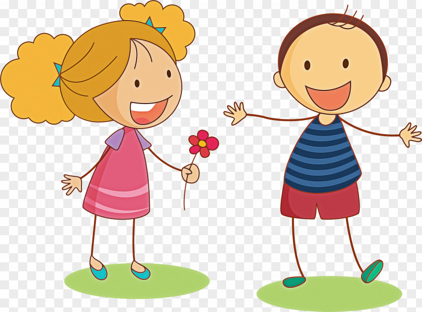 Happy Child Cartoon Clip Art Sharing Interaction Fun PNG