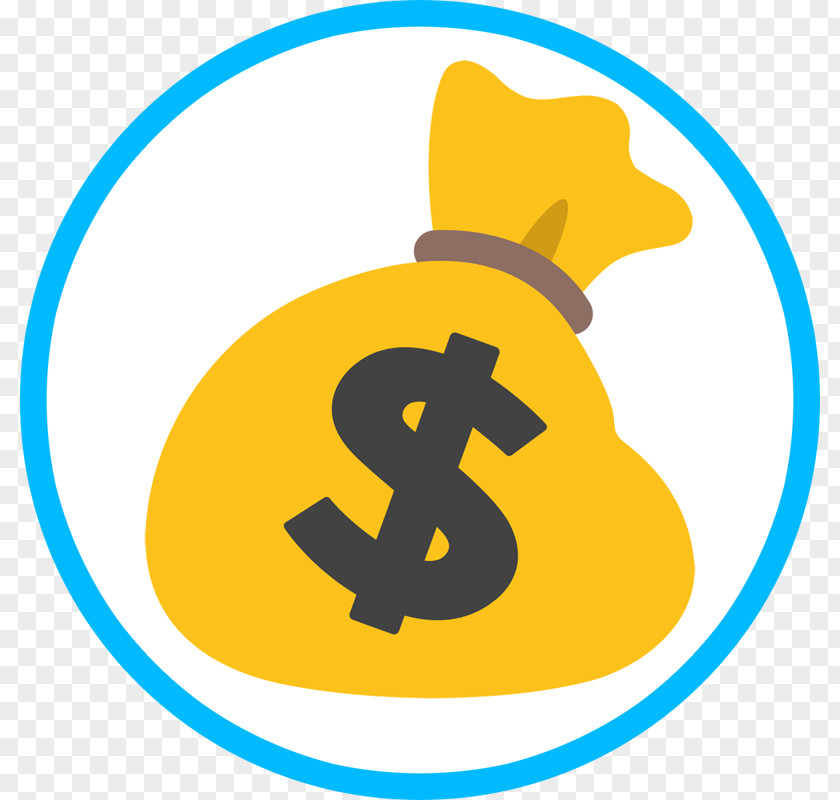 Money Bag Emoji Sticker PNG