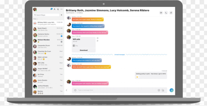 Notebook Design Skype MacOS Microsoft User PNG