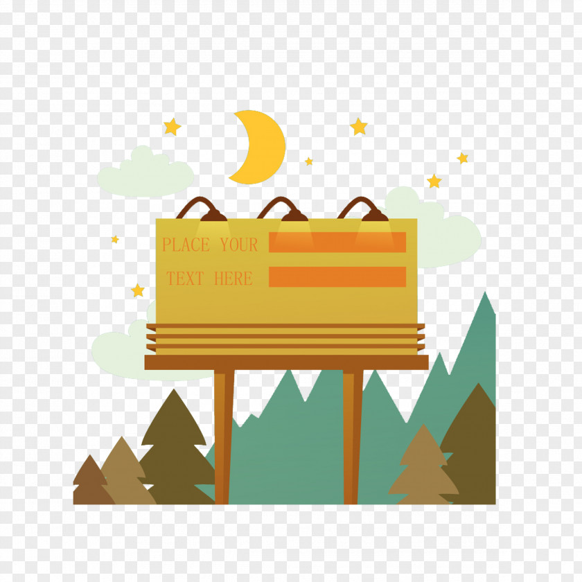 Outdoor Billboard Clip Art PNG