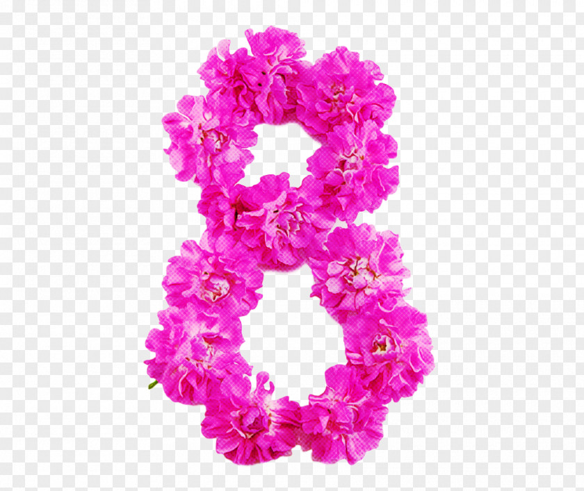 Pink Lei Magenta Violet Font PNG