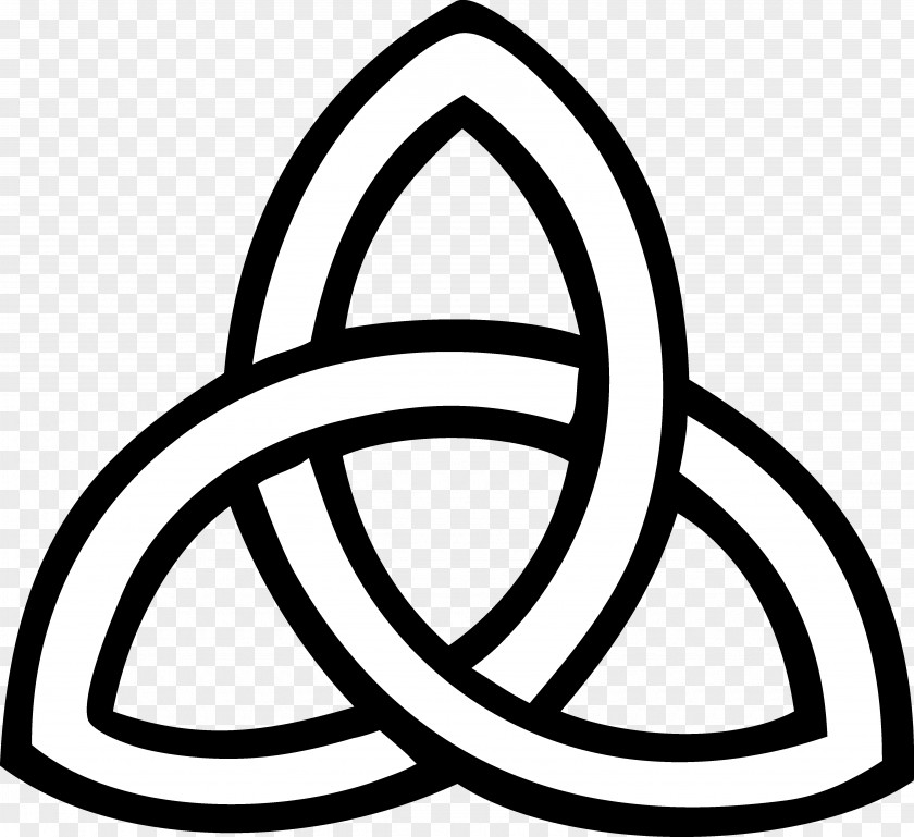 Symbol Triquetra Celtic Knot Trinity Clip Art PNG