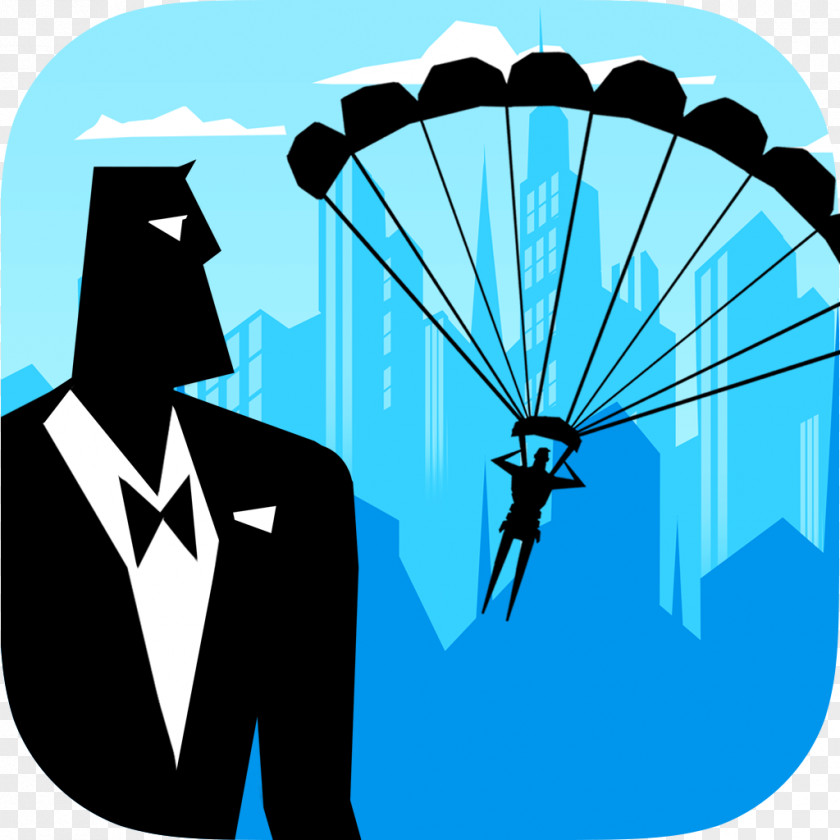 Secret Agent BASE Jumping Parachuting App Store PNG