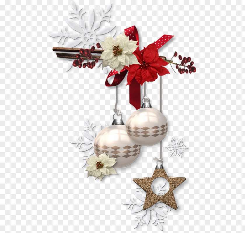 Winters Christmas Tree New Year Card Ornament PNG