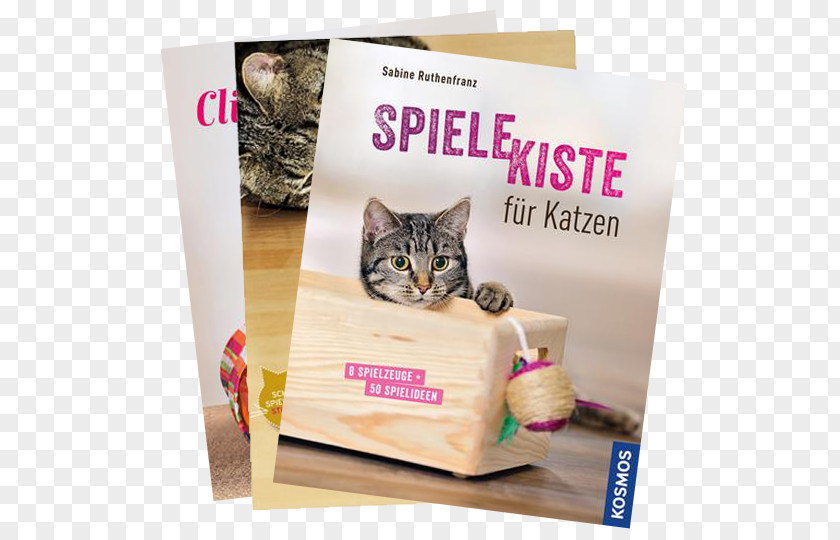 50 Spielideen Whiskers Cat Book MeowCat Spielekiste Für Katzen: 8 Spielzeuge PNG