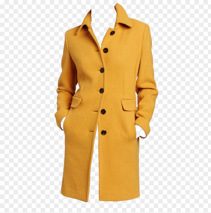 Dress Overcoat Clothing Single-breasted Trench Coat PNG