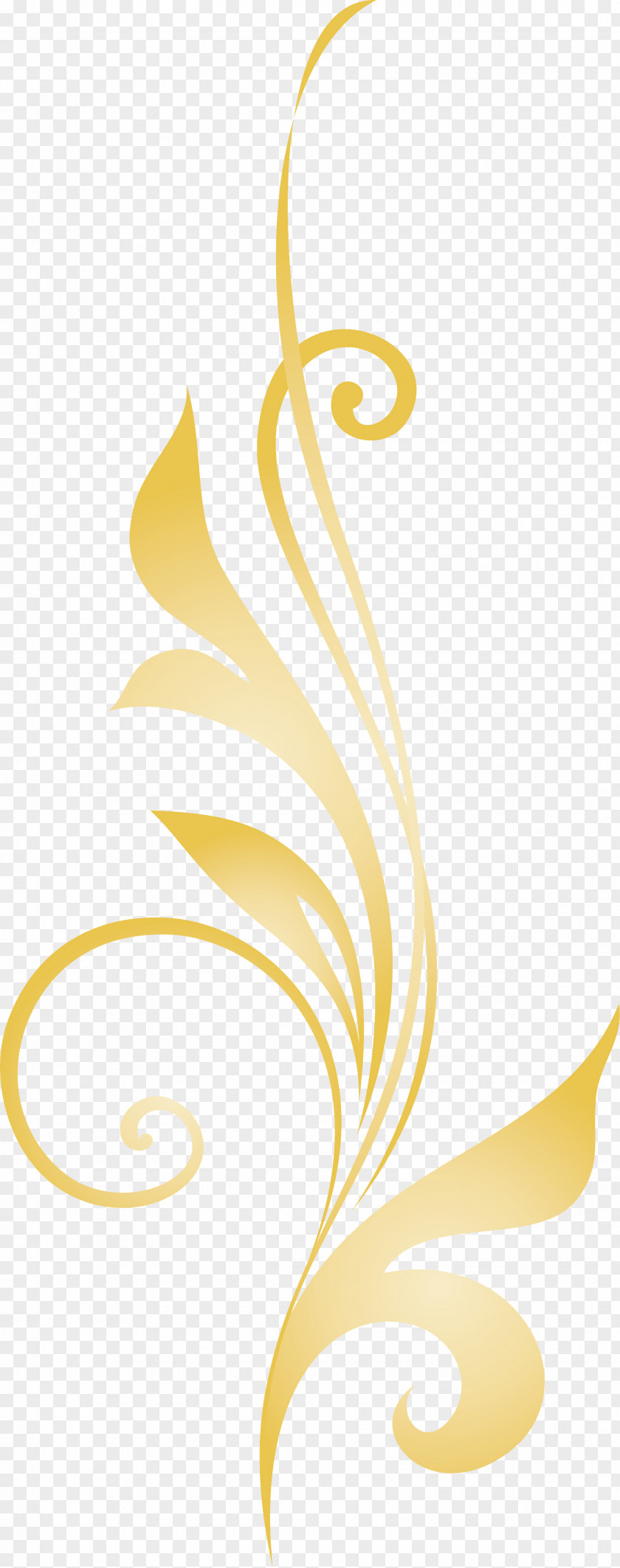 Elements Leaf Flower Petal Yellow PNG