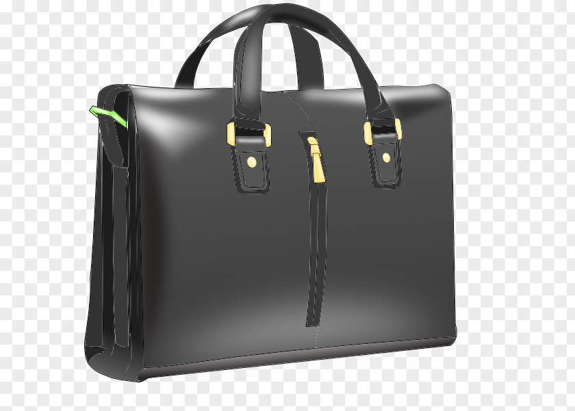 Leather Briefcase Clip Art Handbag Openclipart PNG