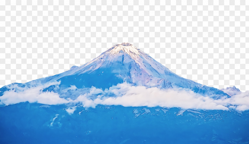 Stratovolcano Mount Scenery Lava Dome Water PNG