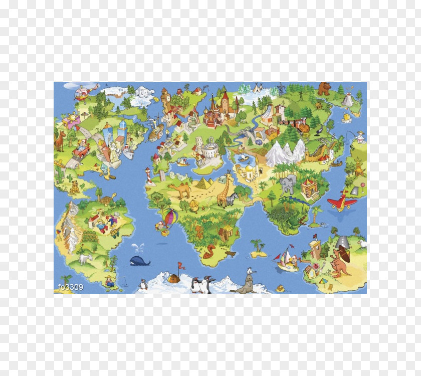 World Map Fototapeta Wallpaper PNG