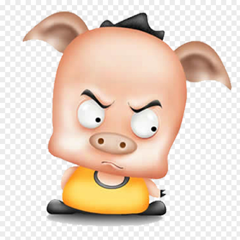 Cartoon Pig Domestic PNG