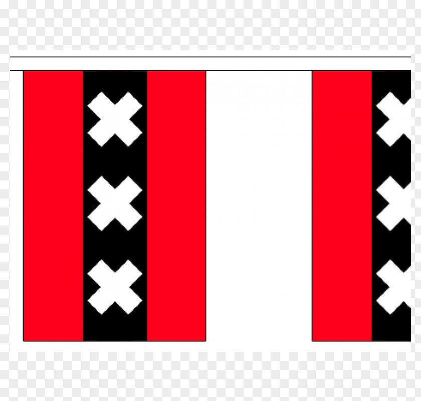 Flag Of Amsterdam Saltire Vlaggenlijn PNG