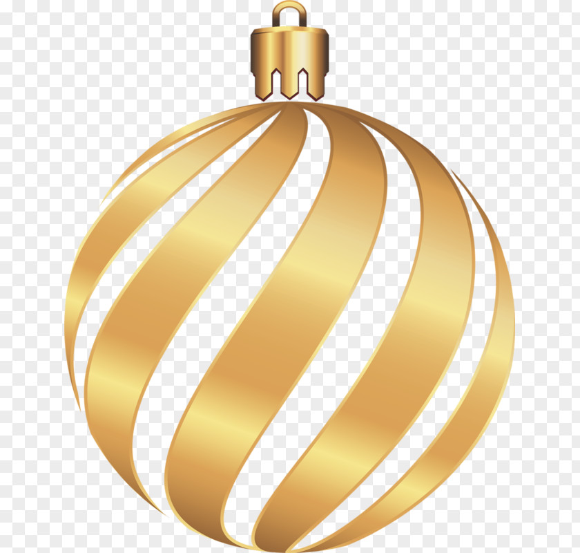 Gold Perfume Bottle Christmas Ornament Clip Art PNG
