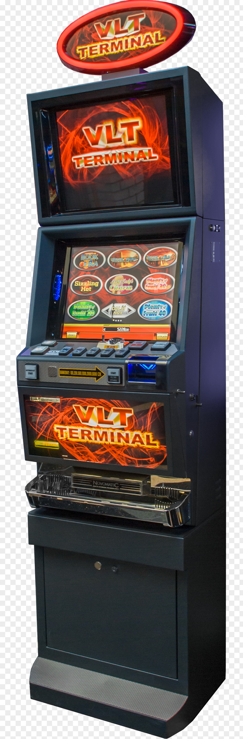 Hot Blast Game Video Lottery Terminal Machine Goldstar Events PNG