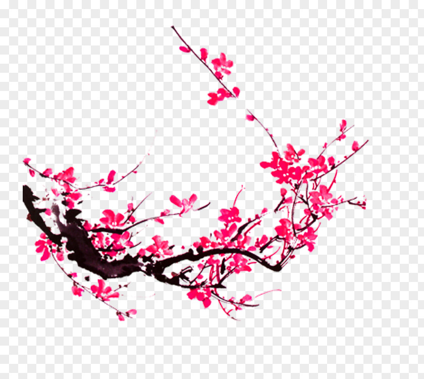 Plum Flower Blossom Preview PNG