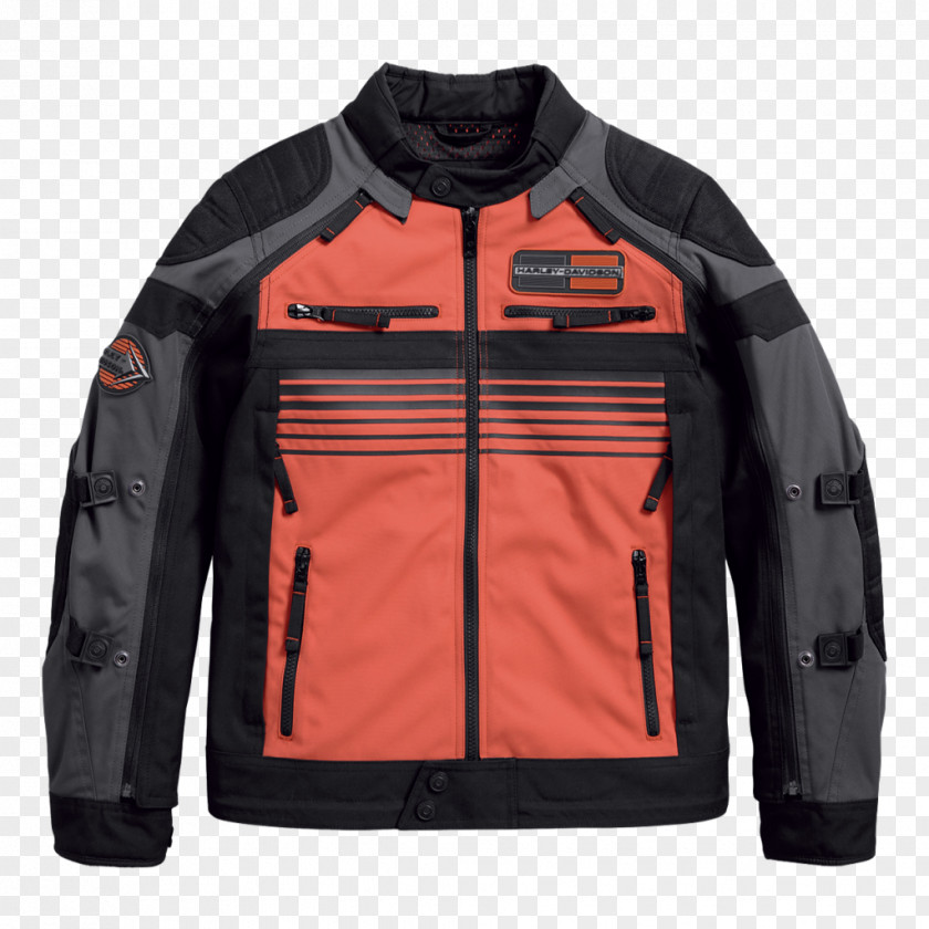 Riding A Motorcycle Harley-Davidson Leather Jacket Clothing PNG