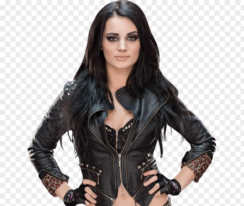 Paige WWE Raw Women In Leather Jacket Professional Wrestler PNG in jacket Wrestler, clipart PNG