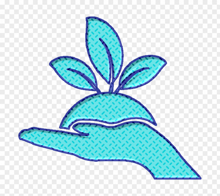 Plant On A Hand Icon Nature PNG
